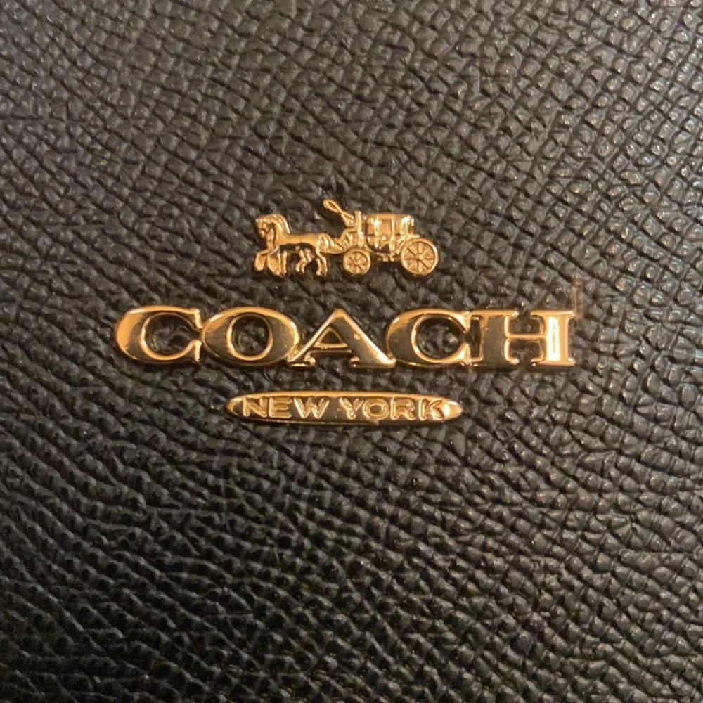 Authentic Brand New Black Coach Alice Satchel - Picture 4 of 7